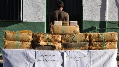 صورة وزارة الدفاع: حجز قرابة 12 قنطارا من المخدرات أدخلت من المغرب