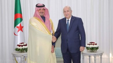 صورة الرئيس تبون يستقبل وزير الداخلية السعودي