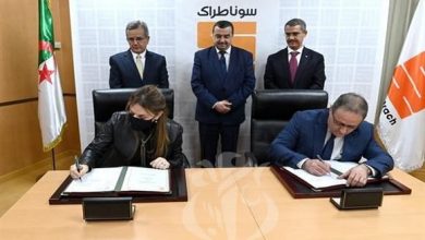 صورة سوناطراك: التوقيع على 3 اتفاقيات رعاية لفائدة مصالح وزارة الصحة