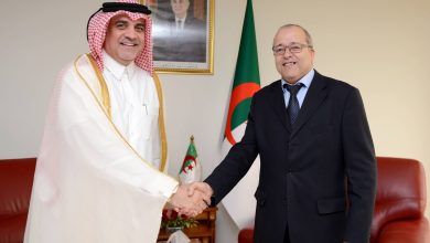 صورة وزير الإتصال يستقبل السفير القطري بالجزائر : نحو تعزيز علاقات الشراكة  وفتح آفاق جديدة للتعاون في المجال الإعلامي