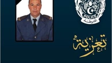 صورة المدير العام للأمن الوطني يعزي عائلة المرحوم: وفاة عون شرطة أثناء تأدية مهامه دهسا بشاحنة في غليزان