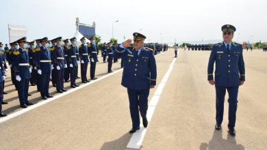 صورة مراسم تخرج دفعات جديدة بالمدرسة العليا للدفاع الجوي عن الإقليم بالرغاية بالناحية العسكرية الأولى
