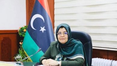 صورة وزيرة العدل الليبية في زيارة عمل إلى الجزائر