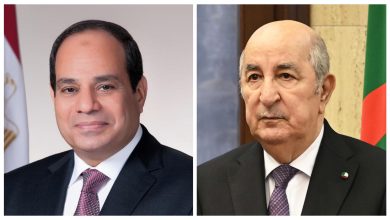 صورة الرئيس تبون يتلقى تبون مكالمة هاتفية من عبد الفتاح السيسي : اجتماع اللجنة العليا المختلطة الجزائرية – المصرية قريبا