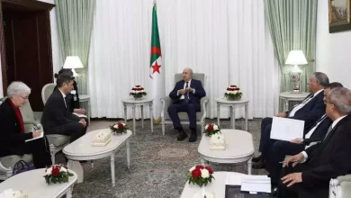 صورة رئيس الجمهورية يستقبل نائب المستشار ووزير الاقتصاد وحماية المناخ الالماني