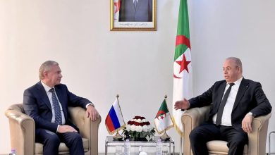 صورة مباحثات لتعزيز التعاون الاقتصادي بين الجزائر وروسيا