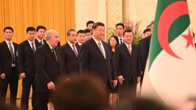صورة الجزائر تعرب عن تقديرها للمساعي الصينية في نشر السلام والتنمية الدوليين