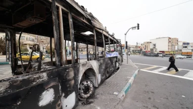 صورة إيران:  3700 جريح في أعمال الشغب المسلح