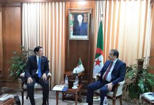 صورة عرقاب يتباحث سبل تعزيز التعاون الثنائي مع سفير كازاخستان..الجزائر ترغب في الاستفادة من التجربة الطاقوية الكازاخية