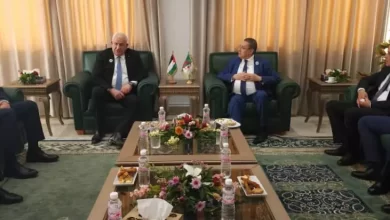 صورة وزير الداخلية يجري لقاءات ثنائية مع عدد من نظرائه العرب بتونس