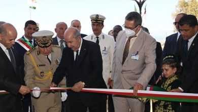 صورة رئيس الجمهورية يشرف على إطلاق وتدشين عدة مشاريع تنموية بالجزائر العاصمة وبومرداس وتيبازة