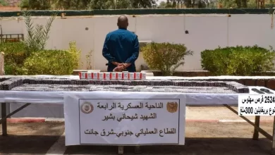 صورة القضاء على إرهابيين وآخر يسلم نفسه