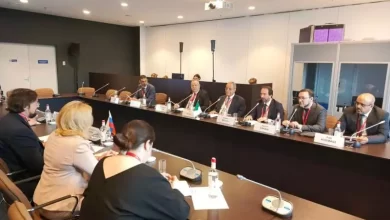 صورة منتدى سان بطرسبورغ: عون يبرز التحفيزات التي توفرها الجزائر للمستثمرين