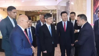 صورة ربيقة يستقبل وزير شؤون قدامى المحاربين بجمهورية الصين الشعبية