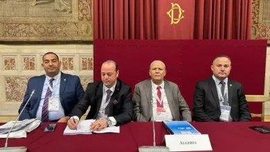 صورة افتتاح أشغال الدورة التاسعة عشر لبرلمان البحر الأبيض المتوسط بروما