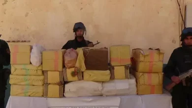 صورة إحباط محاولات إدخال أكثر من 6 قناطير من الكيف المعالج عبر الحدود مع المغرب