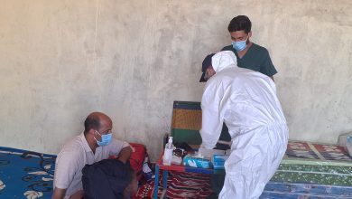 صورة حالات دفتيريا وملاريا ببعض ولايات الجنوب:الفرق الطبية للحماية المدنية تواصل عملية التلقيح