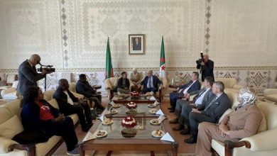 صورة رئيسة برلمان زامبيا تشرع في زيارة رسمية إلى الجزائر