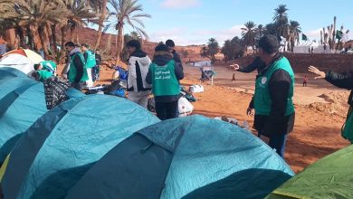 صورة النعامة: مشاركة أكثر 1000 شاب في المخيم الإفريقي للتواصل الشباني
