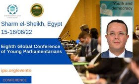 صورة المجلس الشعبي الوطني يشارك بشرم الشيخ في المؤتمر العالمي الثامن البرلماني الشباب
