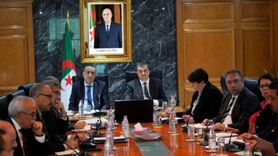 صورة اجتماع تنسيقي لتسريع ربط المشاريع المهيكلة بالكهرباء والغاز
