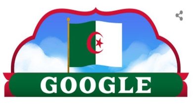 صورة “غوغل” يحتفي بالذكرى الـ61 لاستقلال الجزائر