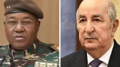 صورة رئيس النيجر يعزي الرئيس تبون في وفاة اليامين زروال