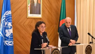 صورة عطاف يجدد دعم الجزائر للأمم المتحدة في مساعيها لحل الأزمة الليبية