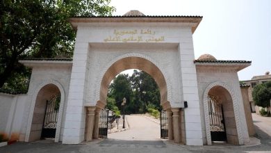 صورة رئيس المجلس الإسلامي الأعلى يبحث مع رئيس مهرجان لحويطات سبل تعزيز التعاون الديني والثقافي