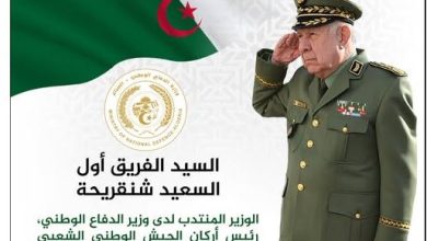 صورة الفريق أول السعيد شنڨريحة يشرع في زيارة رسمية إلى دولة قطر