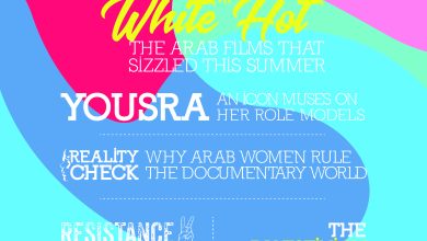 صورة النجمة يسرا تتصدر العدد 17 من مجلة السينما العربية الذي يحتفي بالأفلام الفلسطينية ودور المرأة في صناعة السينما