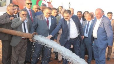 صورة بشار : تحويل مياه حقل قطراني يهدف إلى تأمين التموين بالمياه الصالحة للشرب لفائدة سكان الولاية