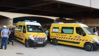 صورة حادث إنحراف حافلة في وادي الحراش :الحصيلة النهائية 18 حالة وفاة و 24 جريحا