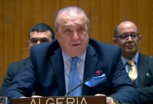 صورة سفير دولة فلسطين يثمن “الدور الريادي” للجزائر في مجلس الأمن