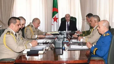 صورة رئيس الجمهورية عبد المجيد تبون يترأس اجتماعا للمجلس الأعلى للأمن مصغرًا