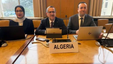 صورة مشاركة الجزائر في أشغال هيئة التنفيذ التقني لاتفاقية النقل الدولي للبضائع بجنيف