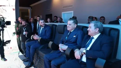 صورة وزير الاتصال يشارك في افتتاح المتحف الوطني الليبي بطرابلس