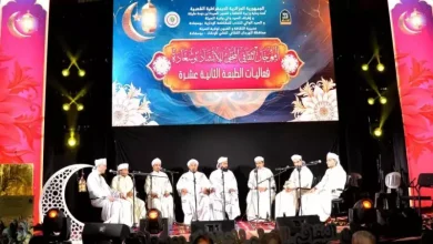 صورة انطلاق الطبعة الـ12 من مهرجان بوسعادة المحلي للإنشاد وسط أجواء روحانية مميزة