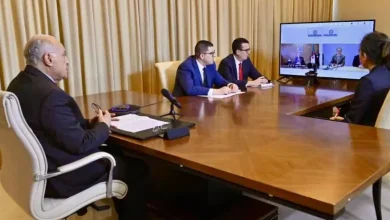 صورة توقيع بيان لتعزيز الاستخدامات السلمية للطاقة النووية بين الجزائر والوكالة الدولية للطاقة الذرية