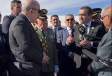 صورة رئيس الجمهورية يشرف على إطلاق مشاريع ذات بعد استراتيجي بولاية تندوف