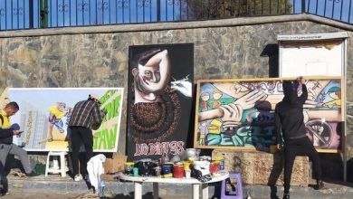 صورة المهرجان الوطني لرسم الجداريات بسطيف: تتويج الفنان فتحي مجاهد من تيارت