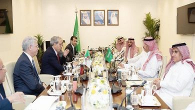 صورة عقد الاجتماع الأول للجنة التشاور السياسي بين الجزائر والسعودية على مستوى كبار مسؤولي وزارتي الخارجية