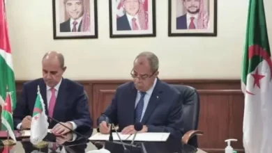 صورة اللجنة المشتركة الجزائرية-الأردنية: التوقيع على 18 وثيقة تتضمن اتفاقيات ومذكرات تفاهم وبرامج تنفيذية