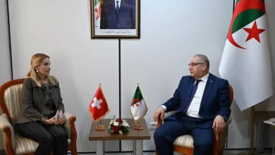صورة مباحثات جزائرية–سويسرية لتعزيز التعاون الثنائي
