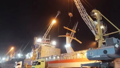صورة تصدير أكثر من 15 ألف طن من حديد التسليح من ميناء عنابة إلى ليتوانيا
