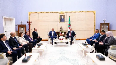 صورة تعزيز التعاون البرلماني بين الجزائر وأذربيجان
