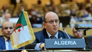 صورة الجزائر تؤكد التزامها بدعم السلم والأمن بالقارة الإفريقية خلال مؤتمر الاتحاد الإفريقي