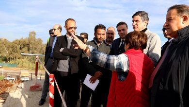 صورة والي الجزائر يتفقد مشاريع توسعة شبكة الطرق ضمن المخطط الأصفر