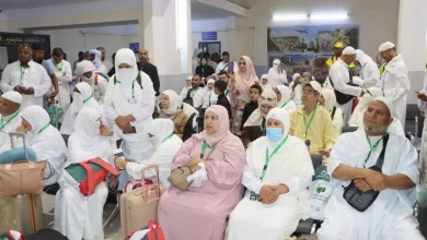 صورة انطلاق أولى رحلات الحجاج من مطار ورقلة نحو البقاع المقدسة