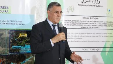 صورة وزير الري يدعو إلى تسيير عقلاني وصارم للموارد المائية من ولاية البويرة